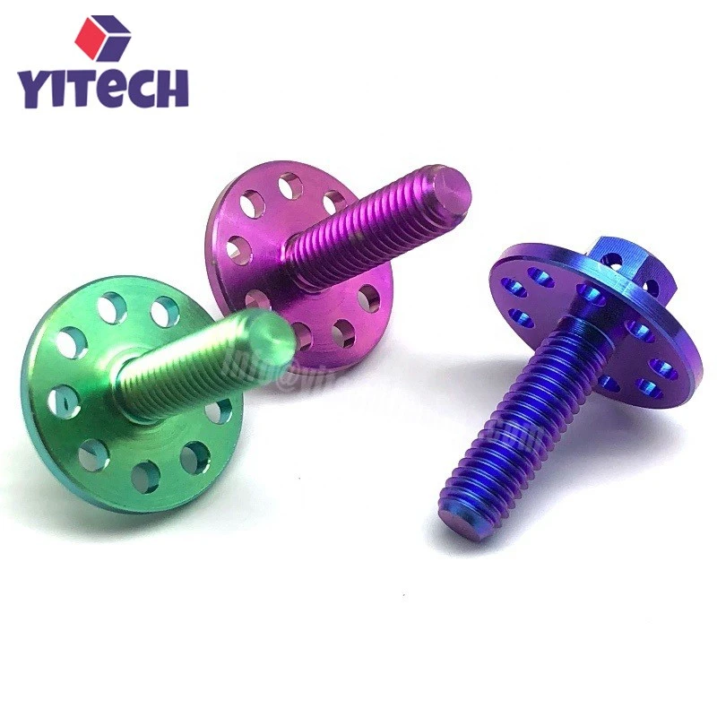 High Quality Gr2 CNC Titanium Fastener